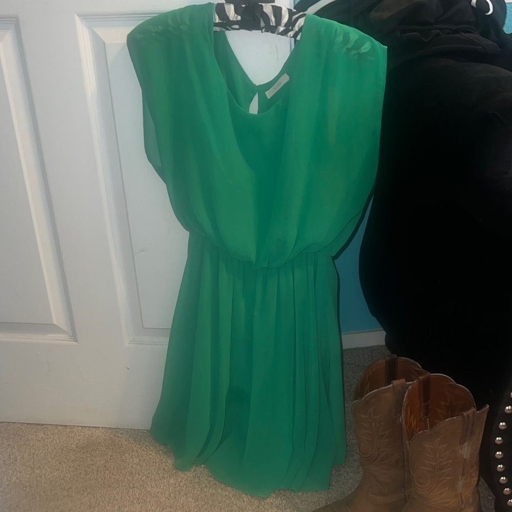 Lush Vibrant Green Dress Nordstrom